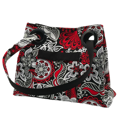 Red and Black Swirl