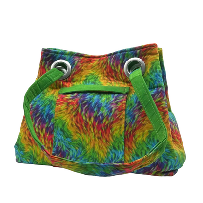 Tie Dye Green Accents