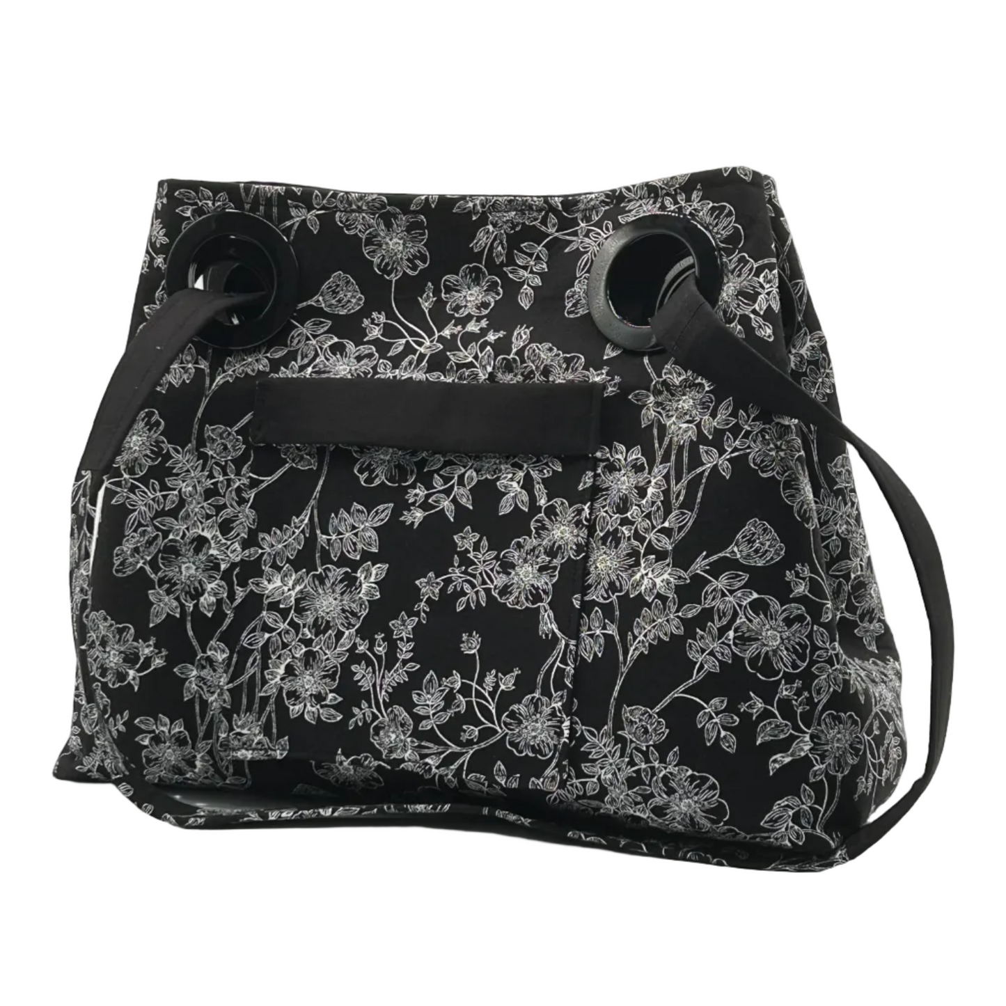 Flower Vines Black