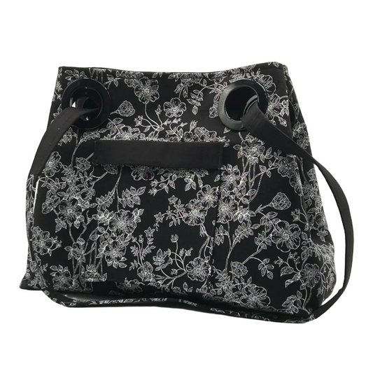 Flower Vines Black