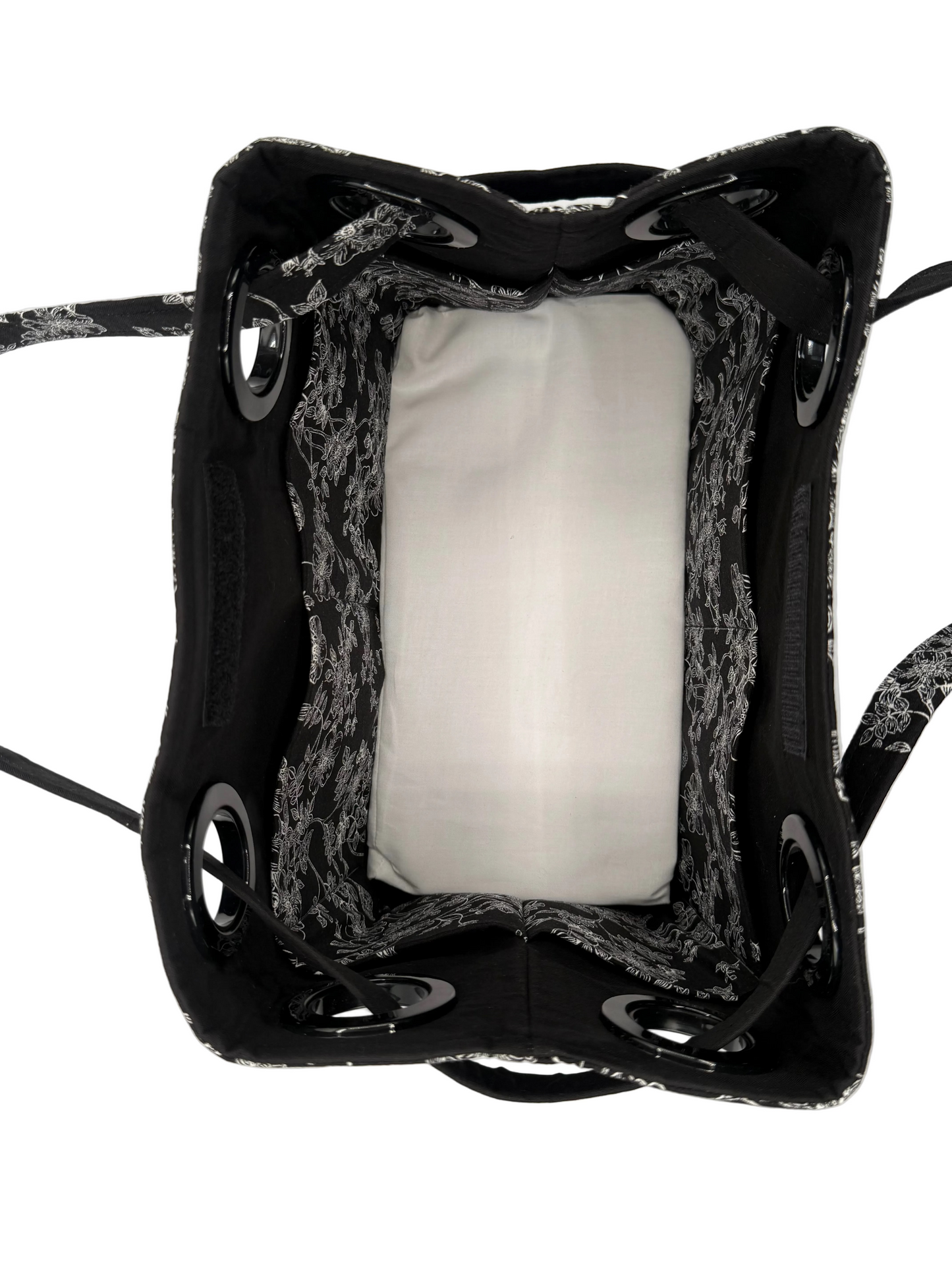 Flower Vines Black