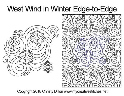 West wind in winter