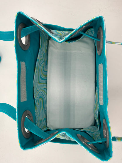 Aqua Swirl Bag
