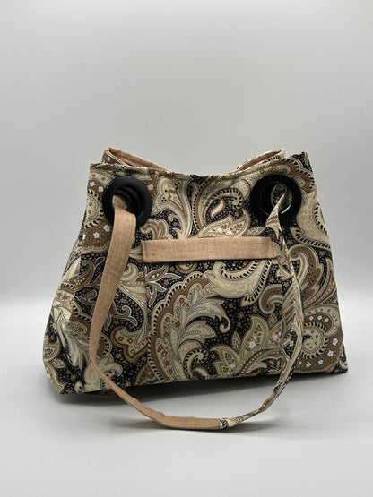 Brown Paisley