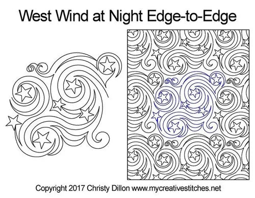 West wind at night